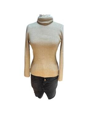 Basic Editions Ribbed Knit Turtleneck